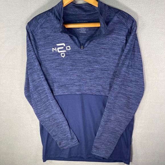 Augusta Sportswear Other - Augusta Sportswear Mens Quarter Zip Pullover Blue Long‎ Sleeve Size M